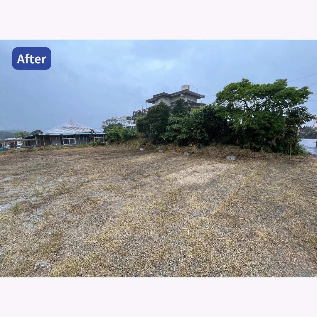 名護市伊差川管理地の草刈り作業を行いました✨