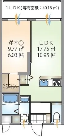 サンサン大北404号室
