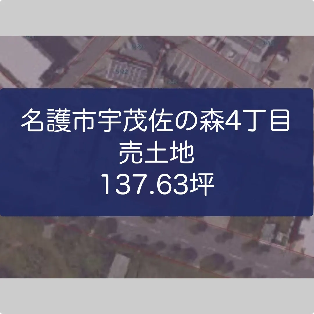 名護市宇茂佐の森4丁目137.63坪✨