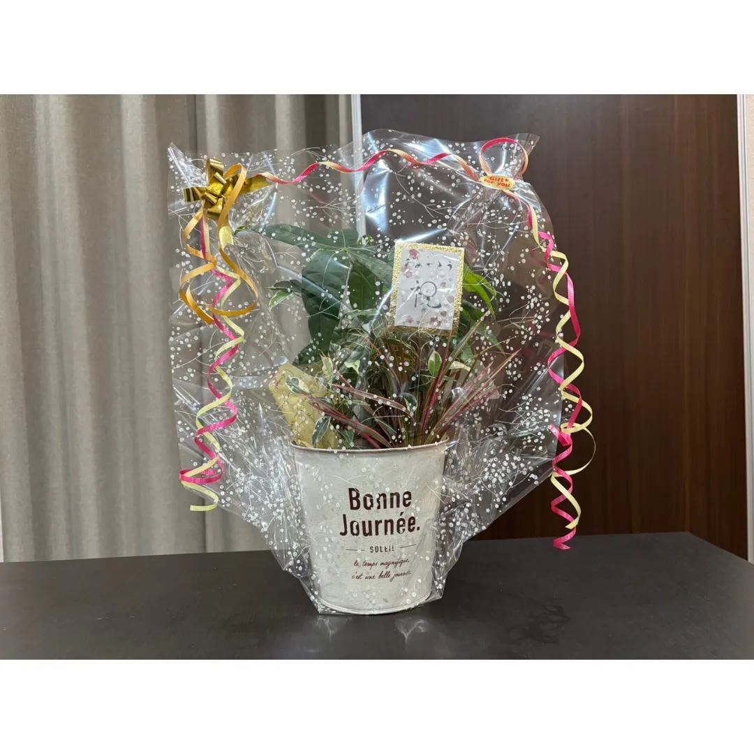 開店２周年祝いで贈答品を頂きました✨