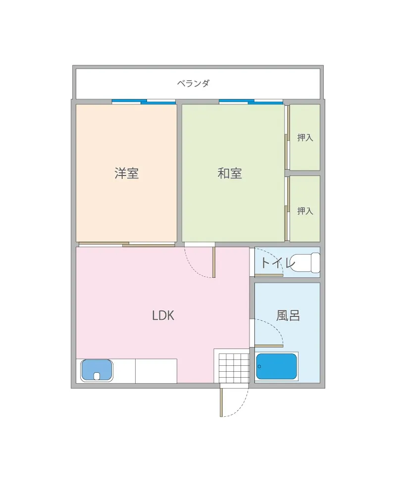 なかよしハイム303号室
