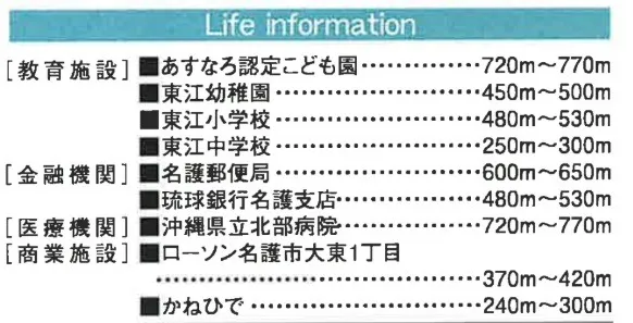 名護市大東2丁目(2号棟）