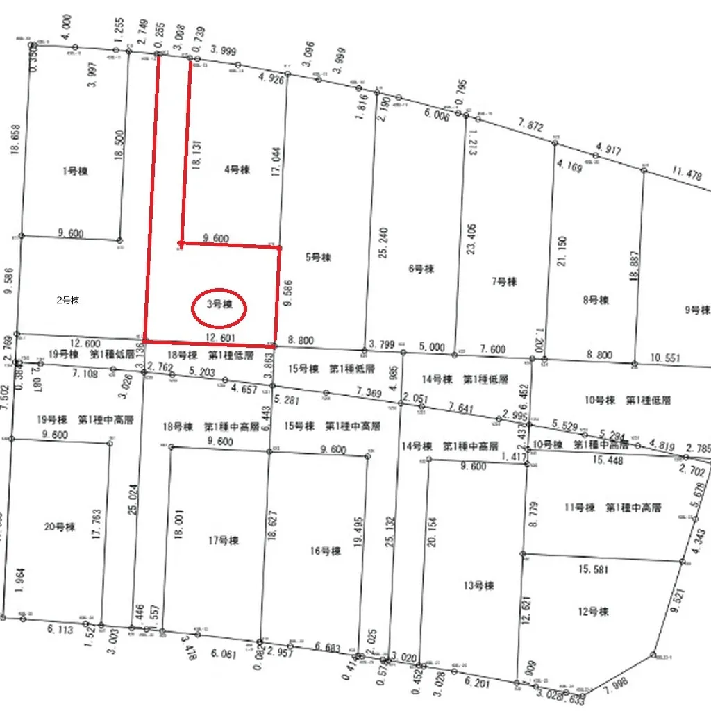 名護市宇茂佐の森　新築戸建て 第③号棟