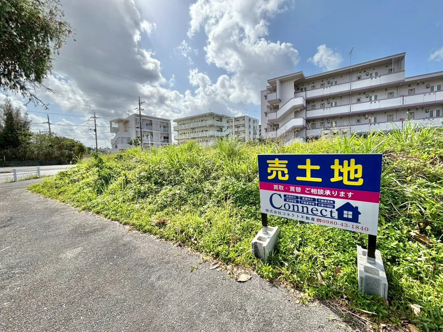 名護市宇茂佐の森一丁目売土地