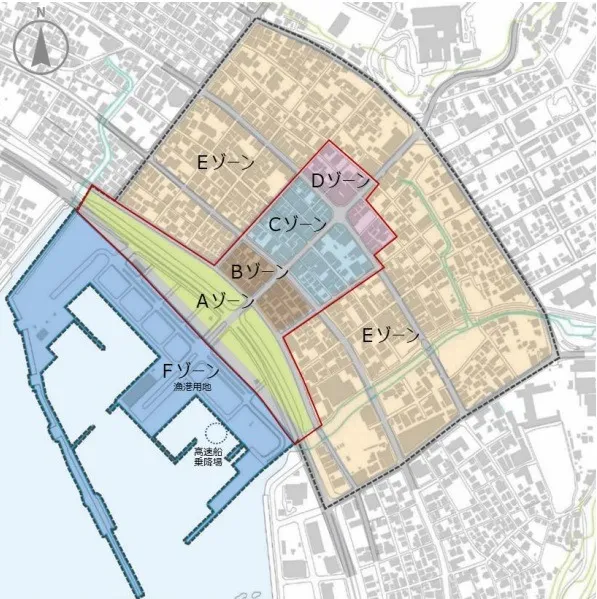 名護市ターミナル計画のEゾーンに該当